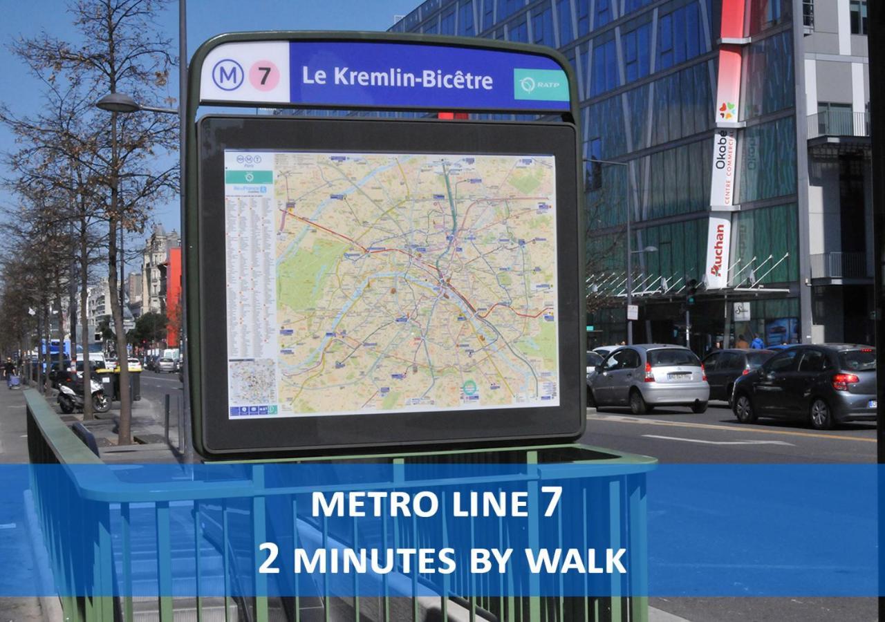 Beausoleil Studio Metro Paris Sud Le Kremlin-Bicêtre Zewnętrze zdjęcie